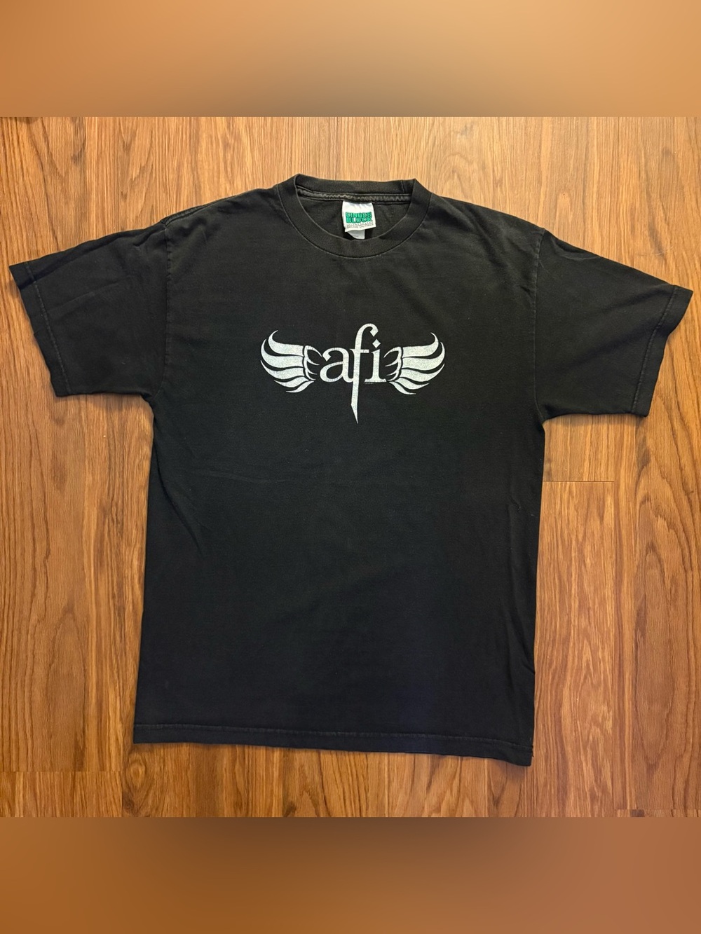 AFI Vintage 2003 T-Shirt Medium Black Sing The Sorrow Band Logo Cinder Block